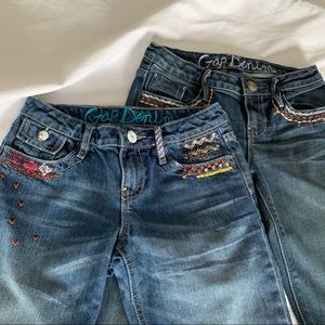 Girls Gap Denim Embroidered Jeans